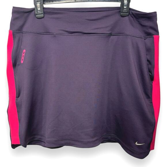 Nike Golf Dri-Fit Athletic Tennis Skirt Size XL Purple
Pink Shorts Under Active - Picture 1 of 6